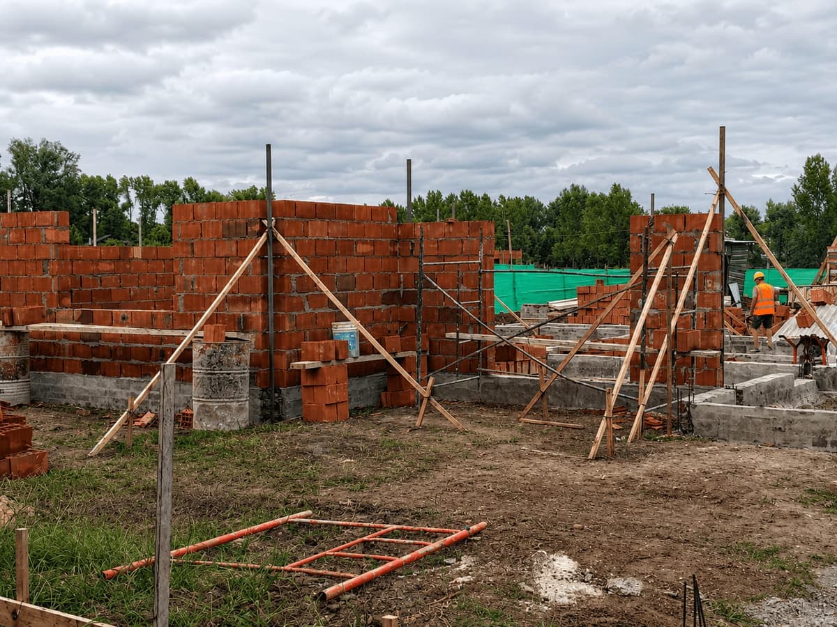Fundaciones, plateas y estructura